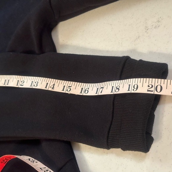 ACTIVE LIFE CORVETTE - Black Hoodie Open Jacket Size Large - Picture 11 of 12